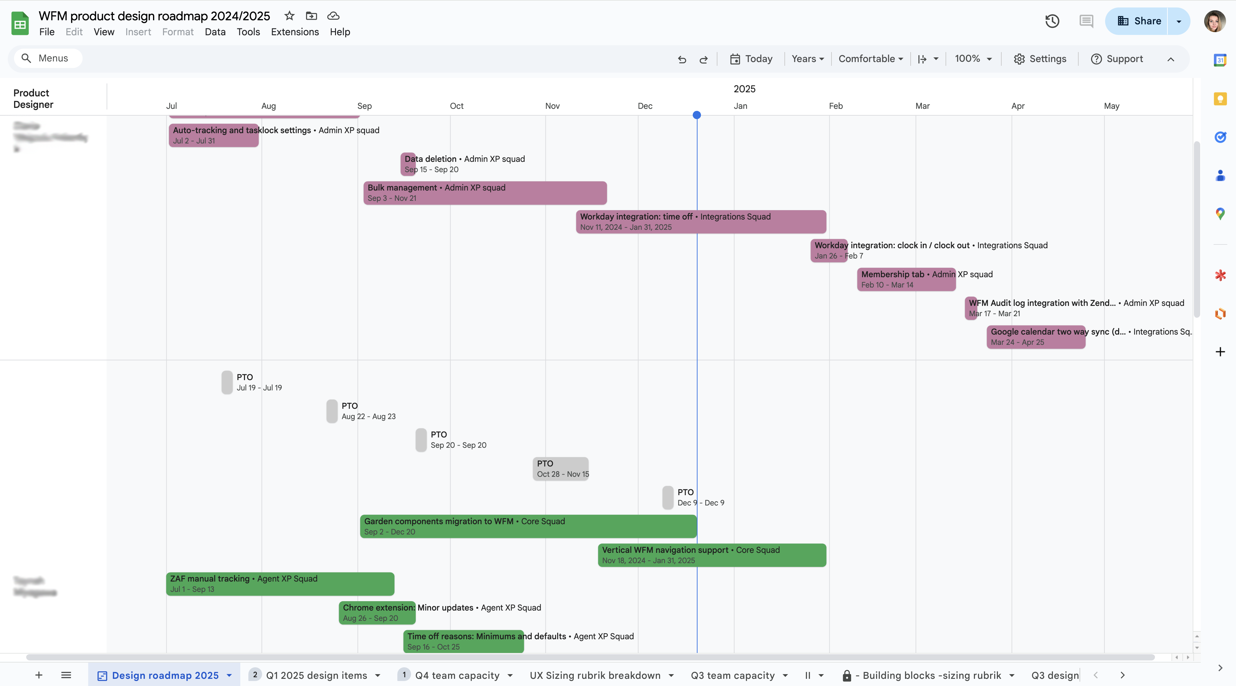 Leading design at Zendesk WFM